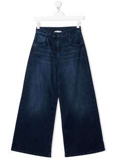 TWINSET Kids широкие джинсы