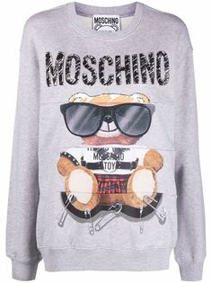 Moschino футболка с принтом Toy Bear