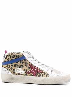 Golden Goose кеды со вставками