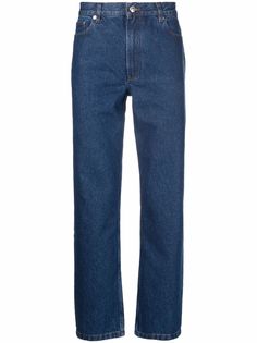 A.P.C. прямые джинсы средней посадки