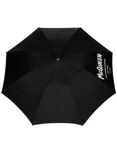 Alexander McQueen зонт с логотипом