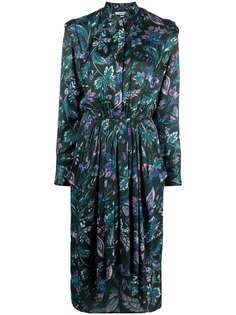 Isabel Marant Étoile платье-рубашка с цветочным принтом