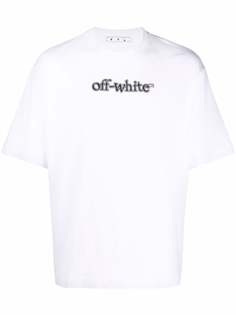 Off-White футболка с логотипом