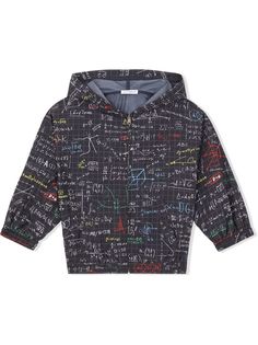 Dolce & Gabbana Kids куртка с капюшоном и принтом