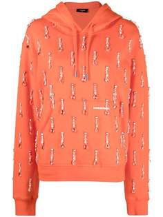 Dsquared2 худи с бусинами