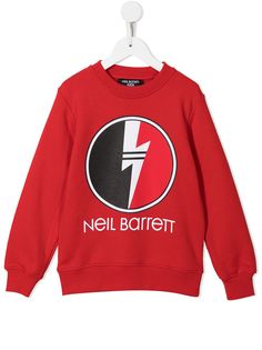 Neil Barrett Kids толстовка с графичным принтом