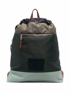 PAUL SMITH рюкзак в стиле колор-блок с кулиской