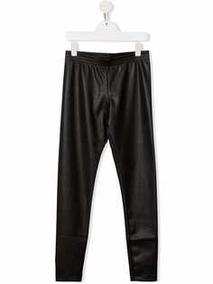 Philosophy Di Lorenzo Serafini Kids узкие брюки из искусственной кожи