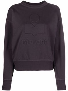 Isabel Marant Étoile толстовка с длинными рукавами и логотипом