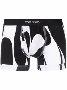 TOM FORD боксеры с абстрактным принтом
