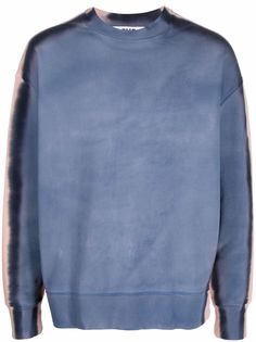 MSGM толстовка с выцветшим эффектом