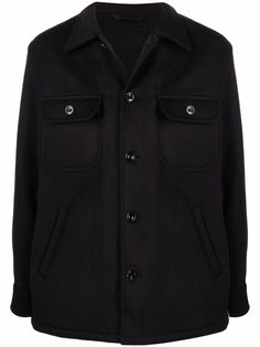 Alexander McQueen клетчатая куртка-рубашка с нашивкой-логотипом