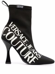 Versace Jeans Couture ботильоны с логотипом