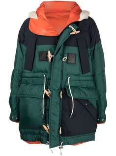 sacai двусторонний пуховик