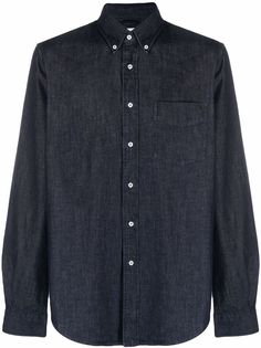 ASPESI джинсовая рубашка на пуговицах