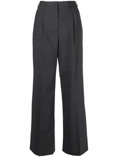 Aspesi широкие брюки строгого кроя