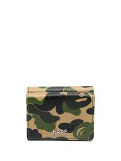 A BATHING APE® кошелек с логотипом и камуфляжным принтом Bape