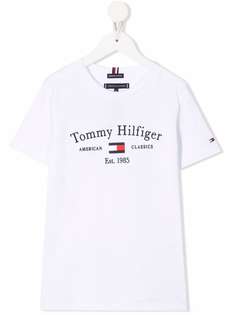 Tommy Hilfiger Junior футболка с логотипом