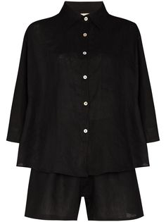 Deiji Studios The 03 linen pajamas set