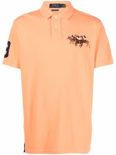 Polo Ralph Lauren рубашка поло с вышивкой Polo Pony