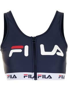 Fila укороченный топ Martina на молнии