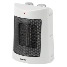 Тепловентилятор Vitek VT-2063, 1800Вт, белый, черный [2063-vt-01]