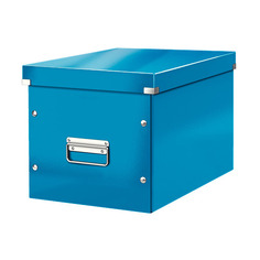 Короб для хранения Leitz Click & Store L, картон, синий [61080036]