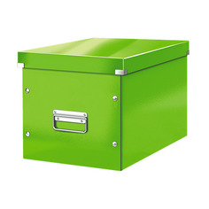 Короб для хранения Leitz Click & Store L, картон, зеленый [61080054]