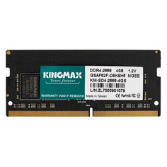 Модуль памяти Kingmax KM-SD4-2666-4GS DDR4 - 4ГБ 2666, SO-DIMM, Ret