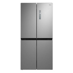 Холодильник Midea MRC518SFNGX трехкамерный нержавеющая сталь