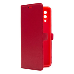 Чехол (флип-кейс) BORASCO Book case, для Samsung Galaxy A22/M22, красный [40291]