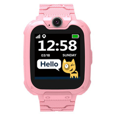 Смарт-часы Canyon Tony KW-31, 1.54", розовый / розовый [cne-kw31rr]