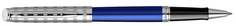 Ручка роллер Waterman Hemisphere Deluxe (зеленый, серебряный)