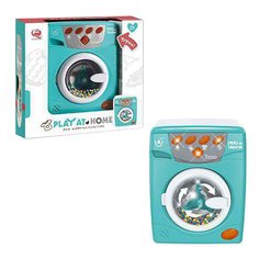 Игрушечная бытовая техника Наша Игрушка стиральная машинка, свет, звук (многоцветный)