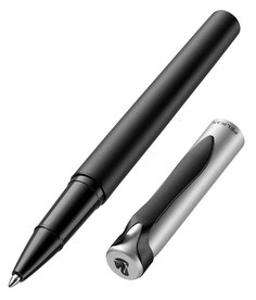 Ручка роллер Pelikan Stola 2 (черный, серебристый) Пеликан