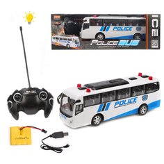 Машина радиоуправляемая Наша Игрушка автобус Полиция 4 канала (многоцветный)