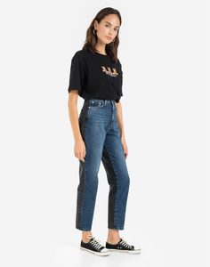 Двухцветные джинсы New mom Gloria Jeans