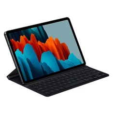 Чехол для планшетного компьютера Samsung Tab S7 с клавиатурой черный (EF-DT630) Tab S7 с клавиатурой черный (EF-DT630)