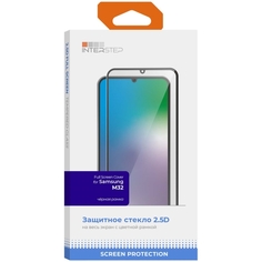 Защитное стекло для Samsung InterStep Full Screen Cover Galaxy M32, черн. рамка Full Screen Cover Galaxy M32, черн. рамка