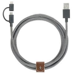 Кабель для iPod, iPhone, iPad Native Union BELT-KV-UL-ZEB BELT-KV-UL-ZEB