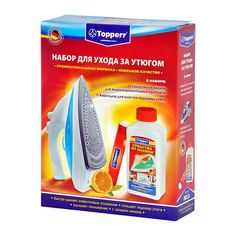 Набор средств удаления накипи для утюга Topperr 3013 ср-во+чист.карандаш 3013 ср-во+чист.карандаш