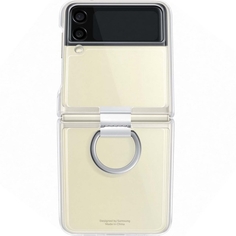 Чехол Samsung Galaxy Z Flip3 Clear Cover Ring Transparency Galaxy Z Flip3 Clear Cover Ring Transparency