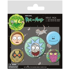 Сувенир Pyramid Rick and Morty: Heads Rick and Morty: Heads