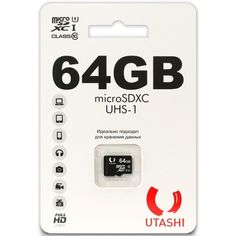 Карта памяти MicroSD Utashi UT64GBSDCL10-00 UT64GBSDCL10-00