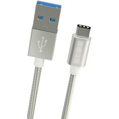 Кабель USB Type-C InterStep TypeC-USB A USB3.0 нейлон 2.0m Silver TypeC-USB A USB3.0 нейлон 2.0m Silver