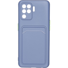 Чехол Carmega Oppo Reno 5 Lite Card blue Oppo Reno 5 Lite Card blue
