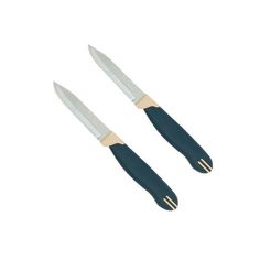 Набор ножей для овощей Tramontina Multicolor 7,5см 2шт. (23511/213) Multicolor 7,5см 2шт. (23511/213)