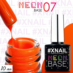 Xnail, База Neon №7, оранжевая
