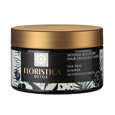 Floristica, Маска-эксфолиант для волос Detox, 345 мл