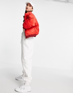 Красный двусторонний пуховик Levis